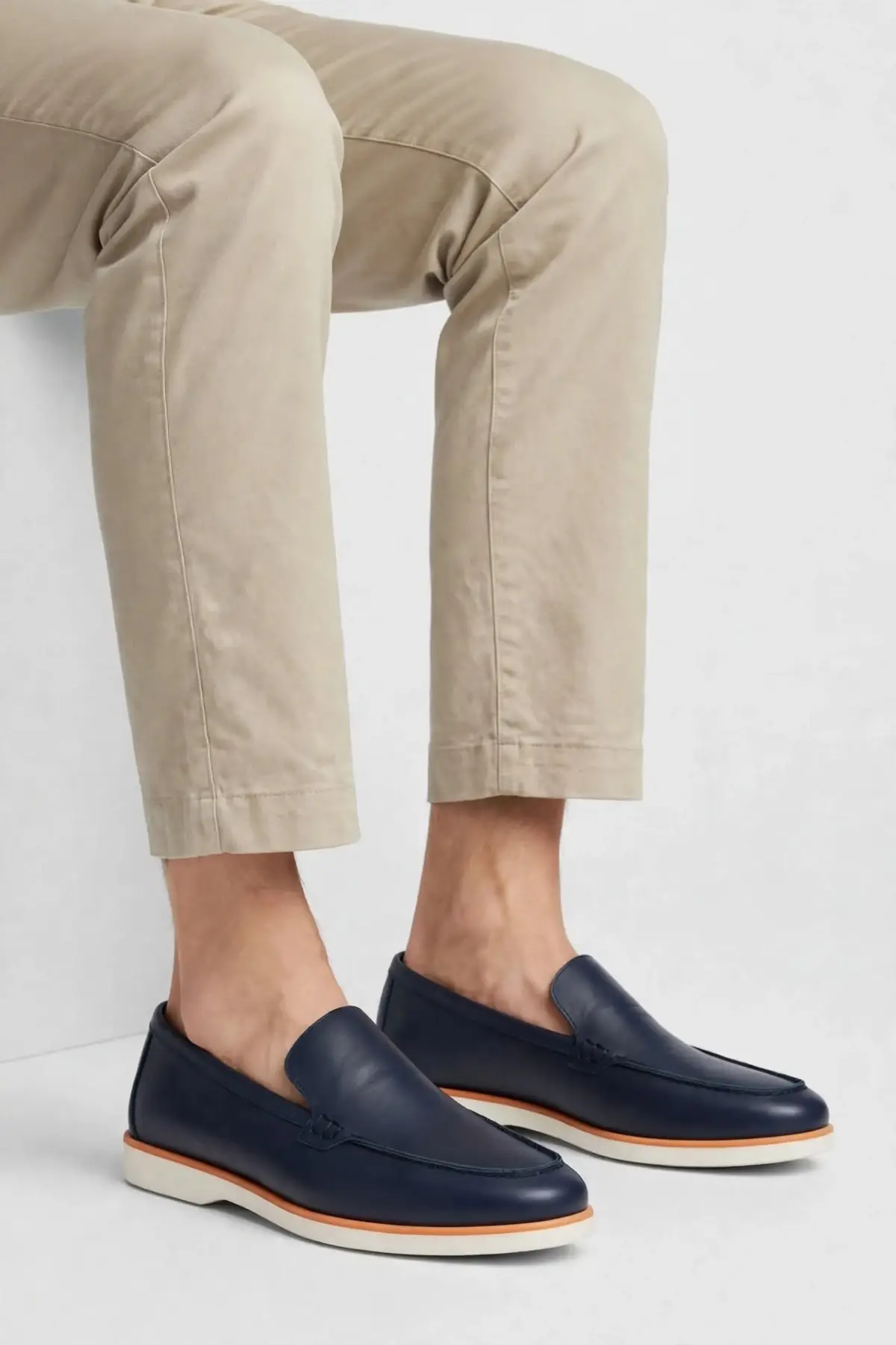 Alesa Hakiki Deri Erkek Loafer - LACI NAPA