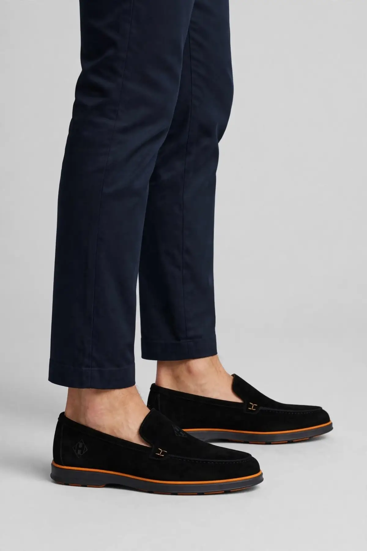 Vega Baskı Detaylı Hakiki Deri Erkek Loafer